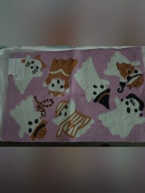 loloi halloween rug Pink Ghost Mat